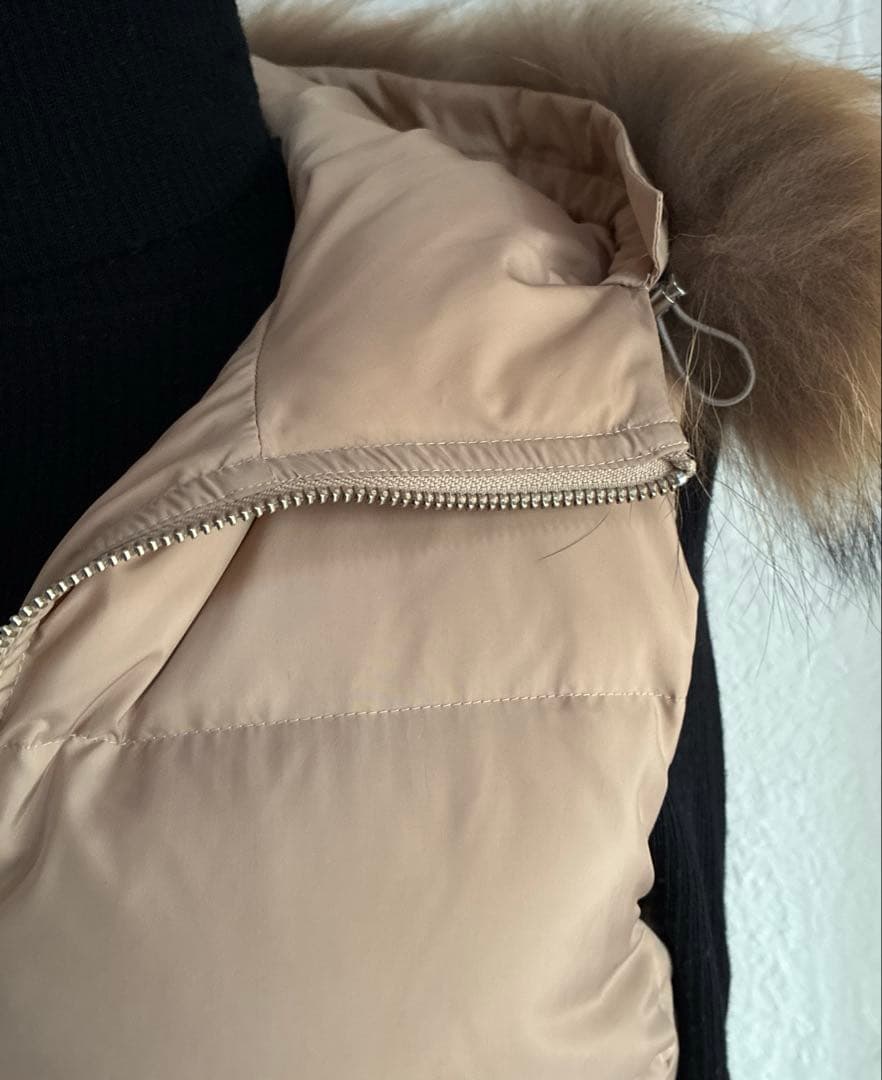 モラビト　MORABITO　BLAN ✨定価13万✨ダウンベスト40 ベージュ