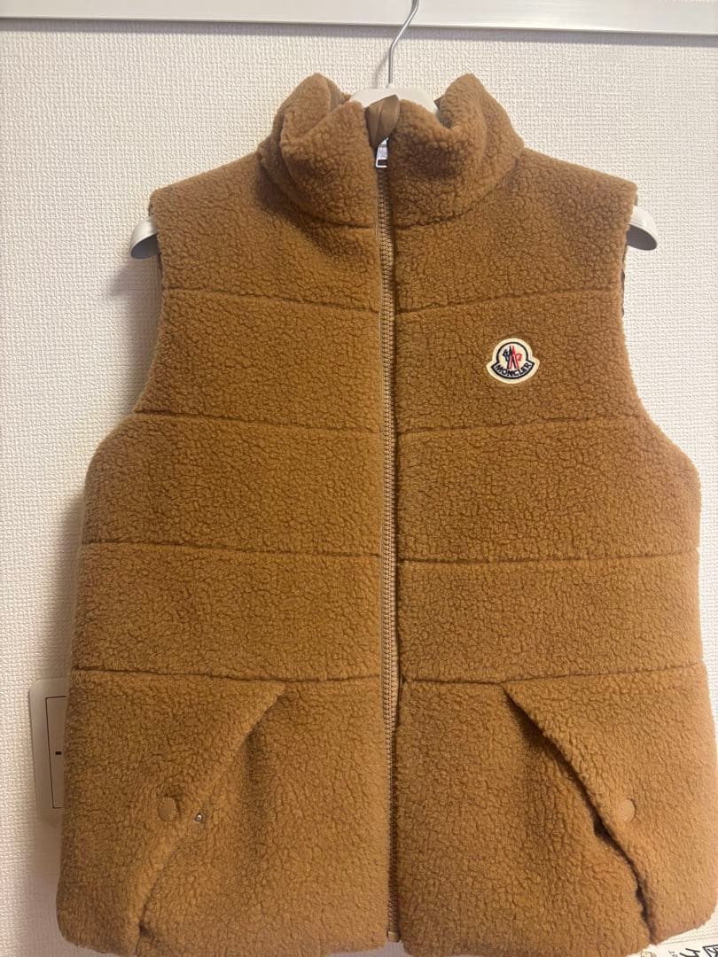 Moncler ブラウン ダウンベスト　12Y