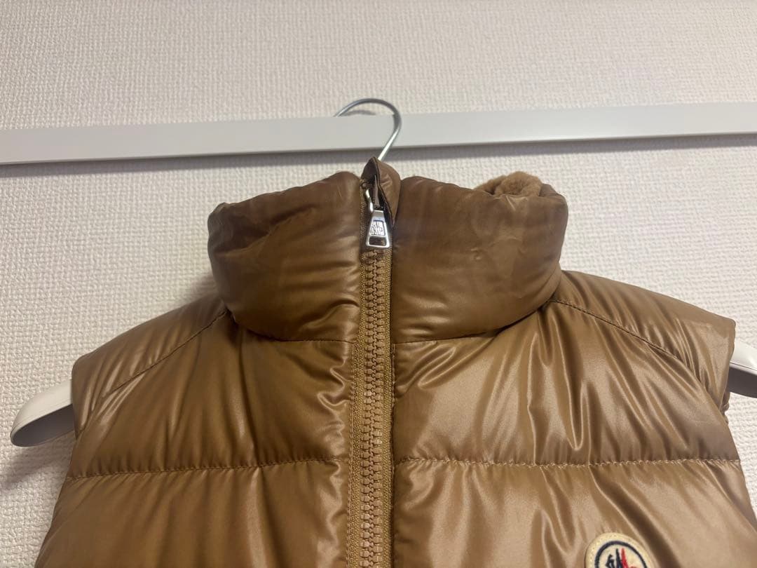 Moncler ブラウン ダウンベスト　12Y