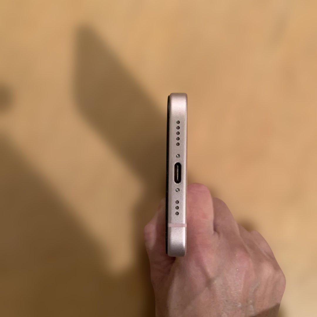 【ジャンク】Apple iPhone 15 128GB ピンク SIMフリー