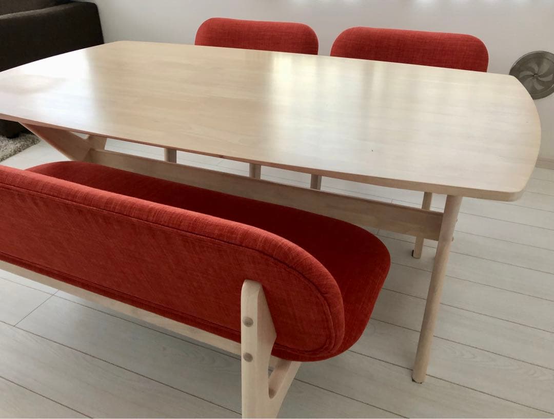 【irodori】ニトリ　リビングダイニングテーブル　②チェアー