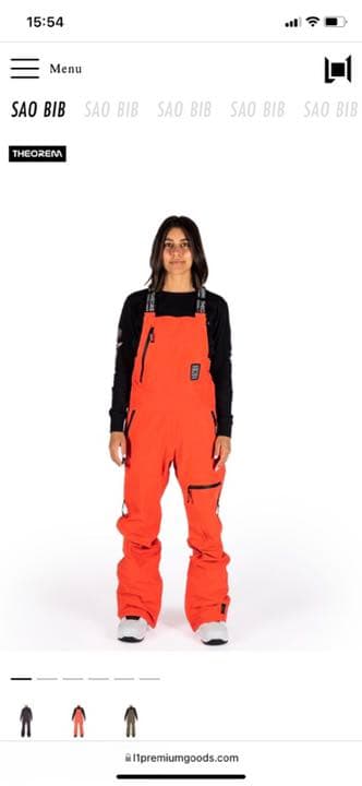 21-22 L1 SAO BIB PNT ビブパンツ