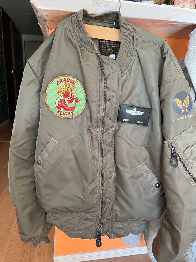 MA-1 フライトジャケット Lサイズ ドラゴンフライト