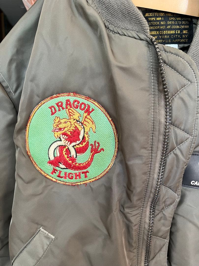 MA-1 フライトジャケット Lサイズ ドラゴンフライト