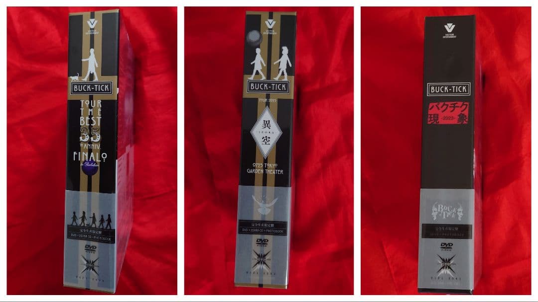 新品　BUCK-TICK　DVD①35TH②異空 ③バクチク現象　完全生産限定盤