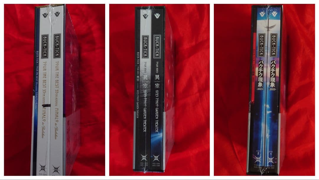 新品　BUCK-TICK　DVD①35TH②異空 ③バクチク現象　完全生産限定盤
