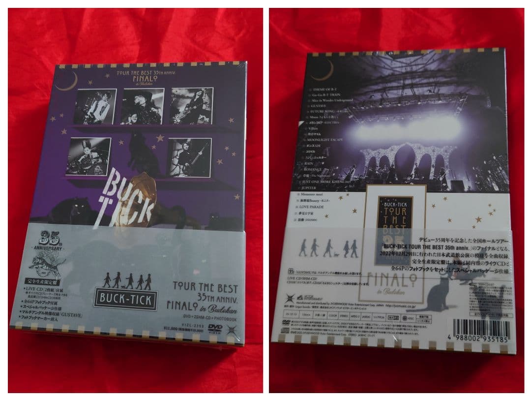新品　BUCK-TICK　DVD①35TH②異空 ③バクチク現象　完全生産限定盤