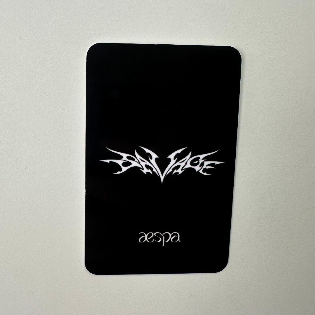 aespa sgs savage カリナ ボックス karina トレカ