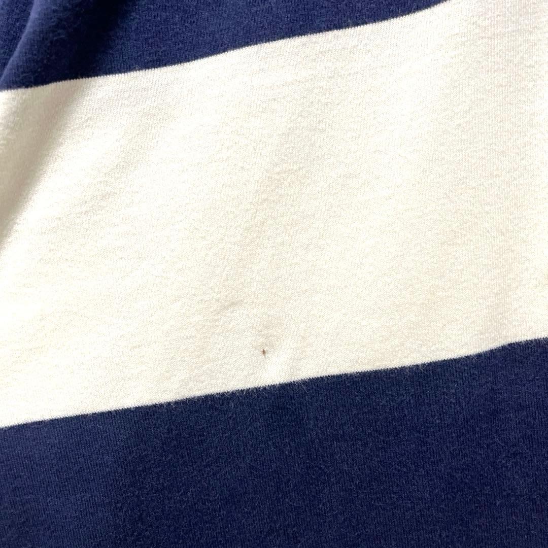 ポロ ラルフローレン 長袖 ラガーシャツ ボーダー ポニー ナイガイ 常田大希