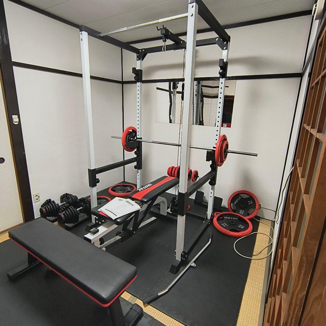 iROTEC マルチパワーラック マルチポジションベンチ