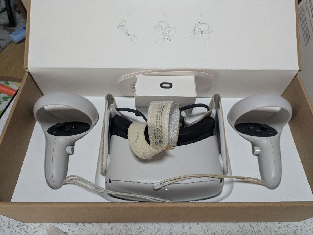  quest2 VR本体 64GB 動作確認済み 充電ケーブルなし