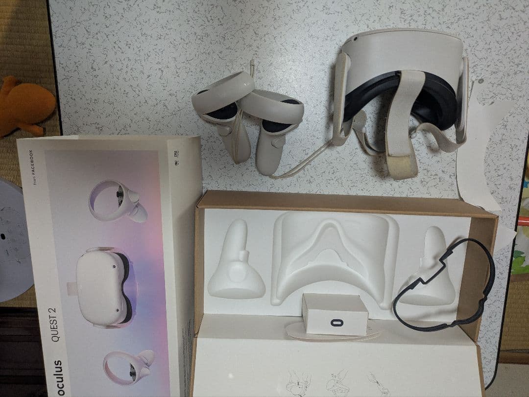  quest2 VR本体 64GB 動作確認済み 充電ケーブルなし
