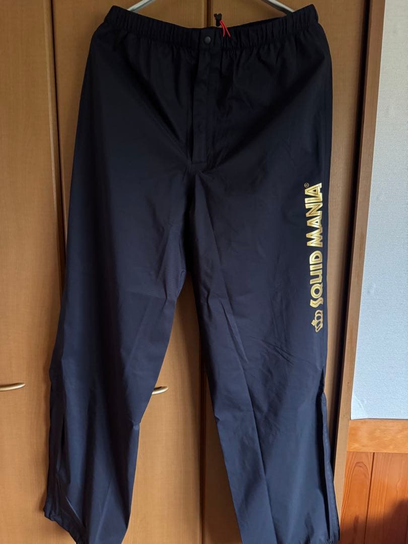 スクイッドマニア　レインウェア　悪ロボ　ブラック　Lサイズ