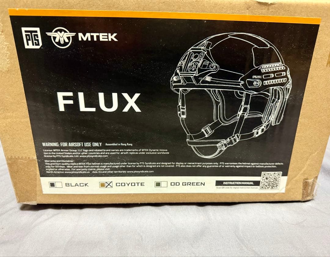 PTS MTEK Flux Helmet(レプリカヘルメット)