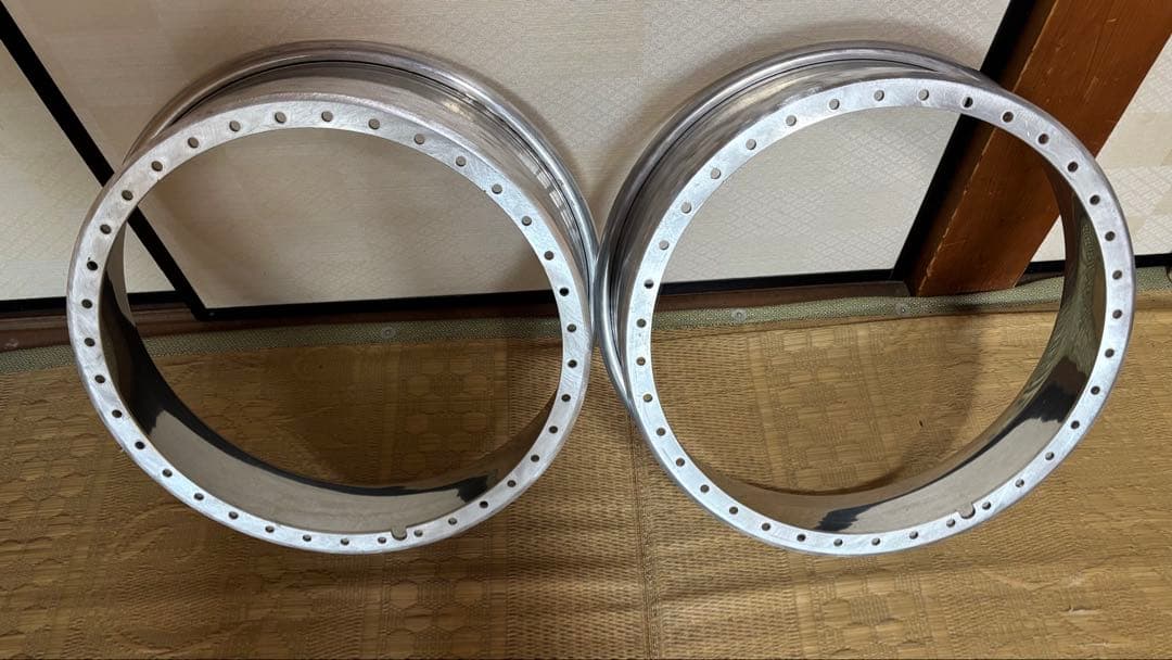 work エクイップ 17インチ VRwheelアウターリム 4.5J ２つ