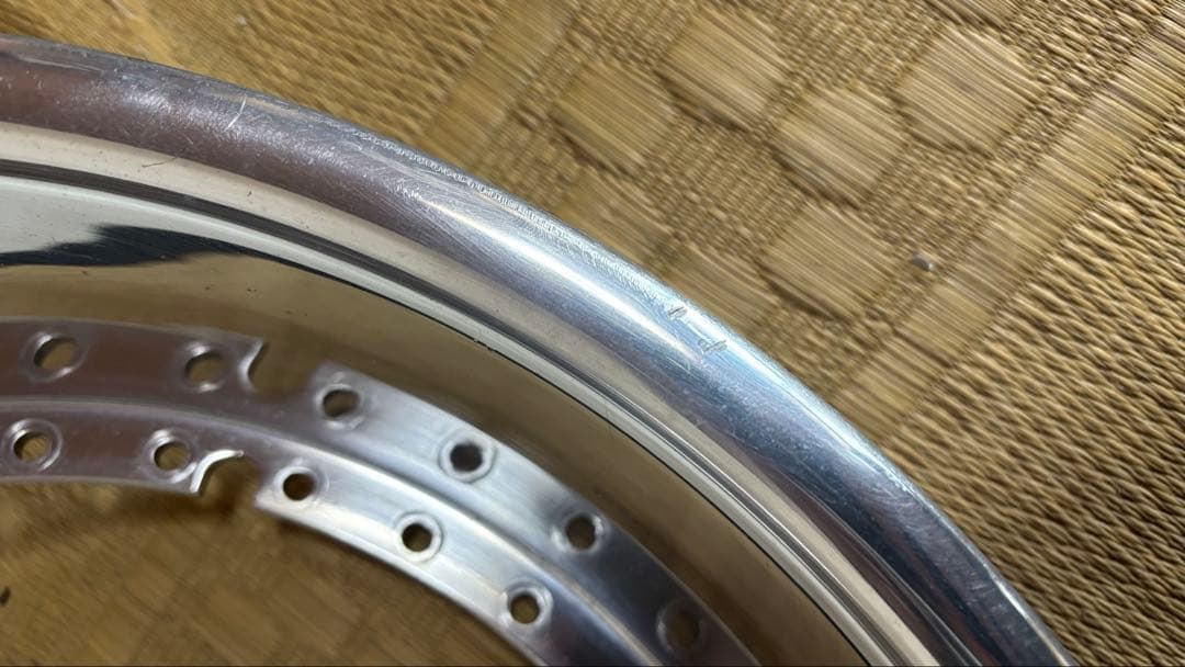 work エクイップ 17インチ VRwheelアウターリム 4.5J ２つ