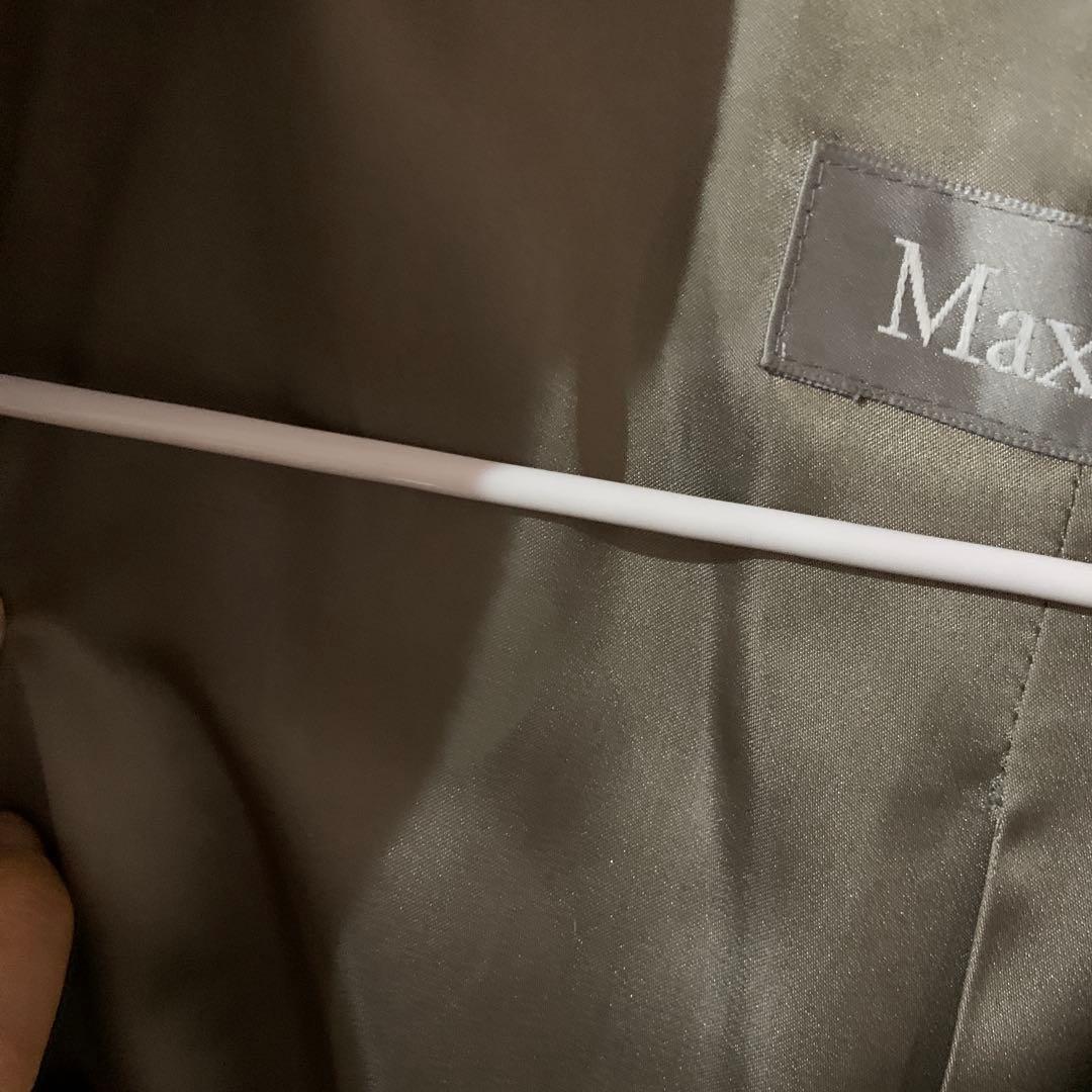 。*様 MaxMara グレー ロングコート