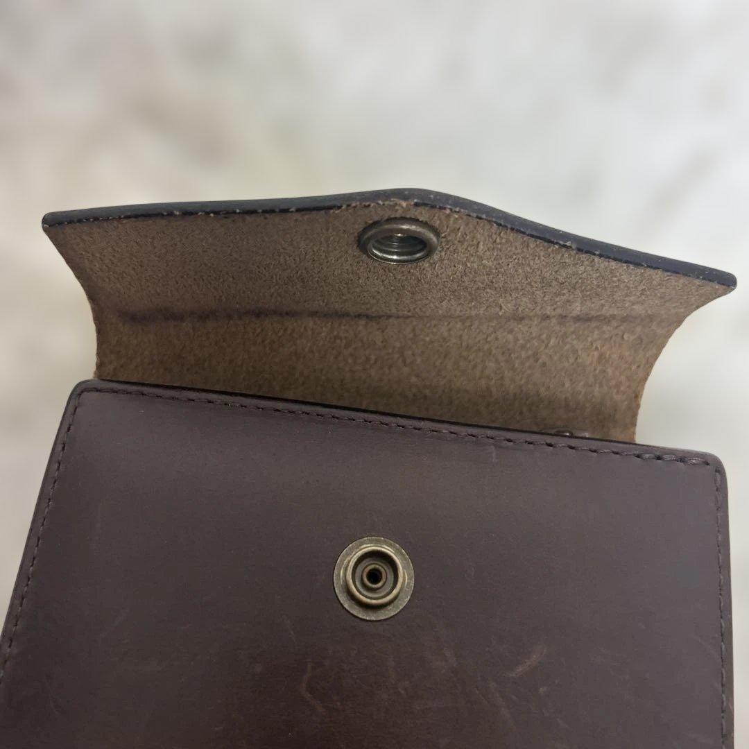 schott PERFECT WALLET ブラウン　チェーン　タグ　箱付き