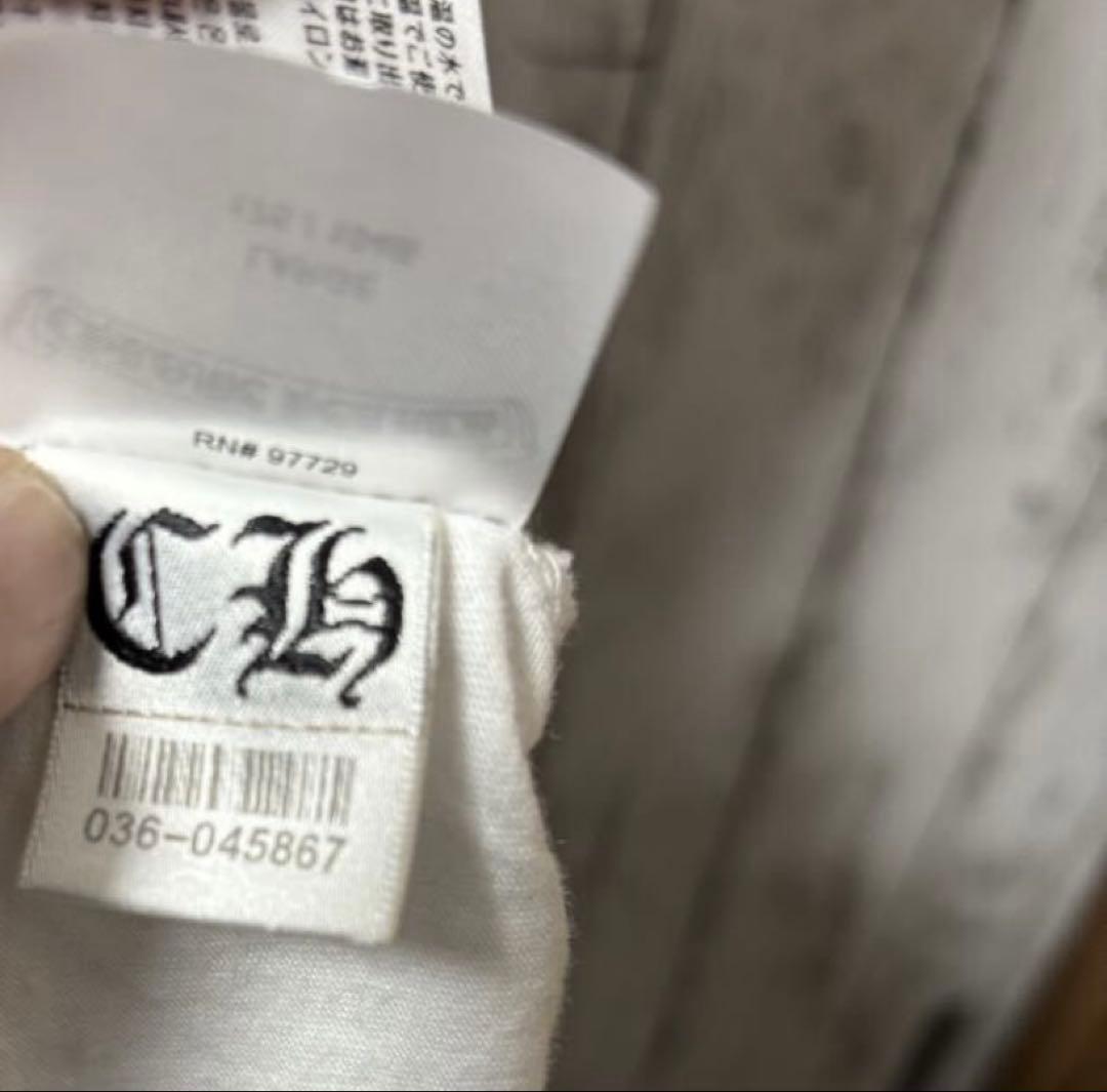 クロムハーツ 正規品 ホノルル限定バックホースシュープリントTシャツ