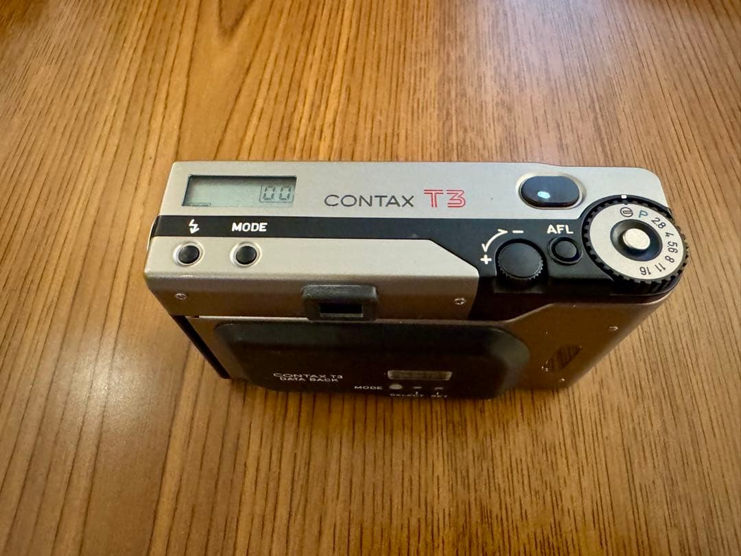 【美品】CONTAX T3 シルバー フィルムカメラ