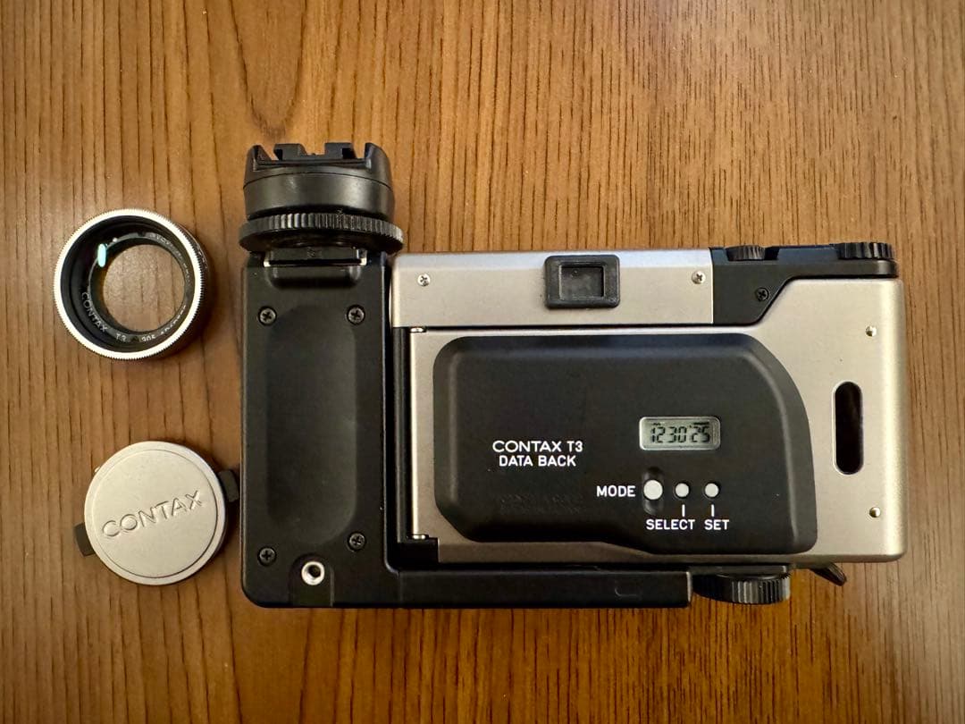 【美品】CONTAX T3 シルバー フィルムカメラ