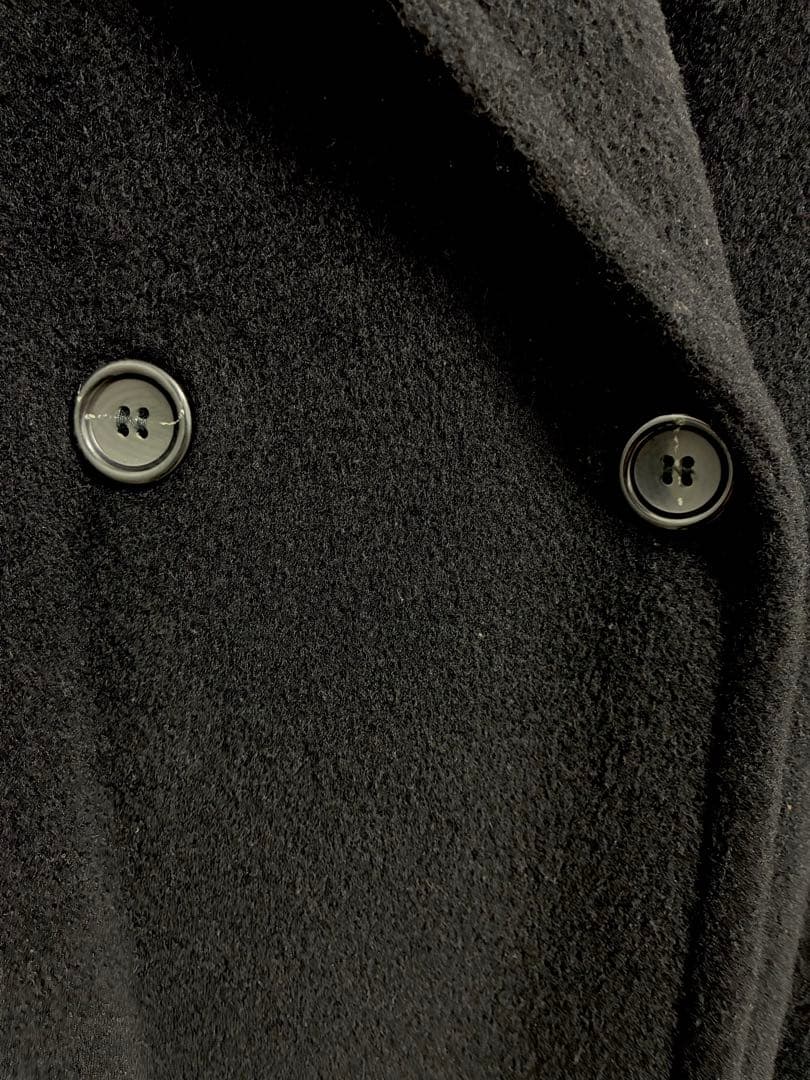 マックスマーラPRISMALEI プリズマレイ黒 ラップコート40着丈122cm