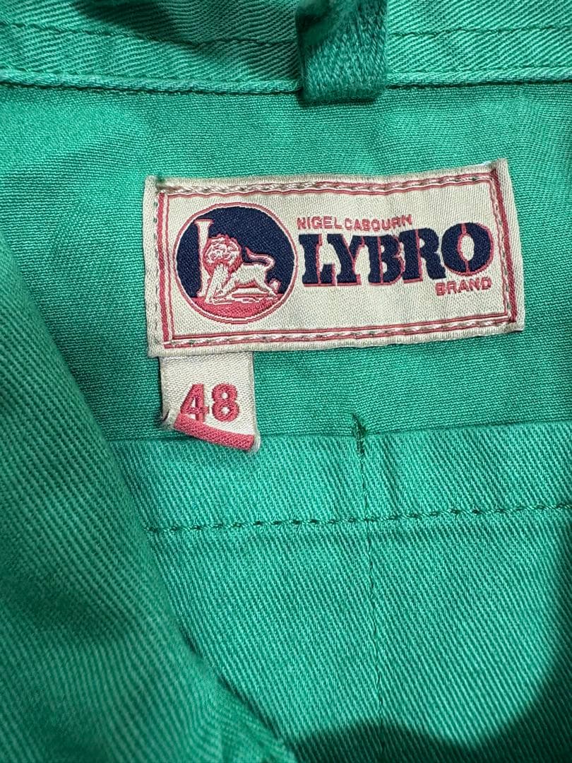 Nigel Cabourn LYBRO 緑色 カバーオール サイズ48