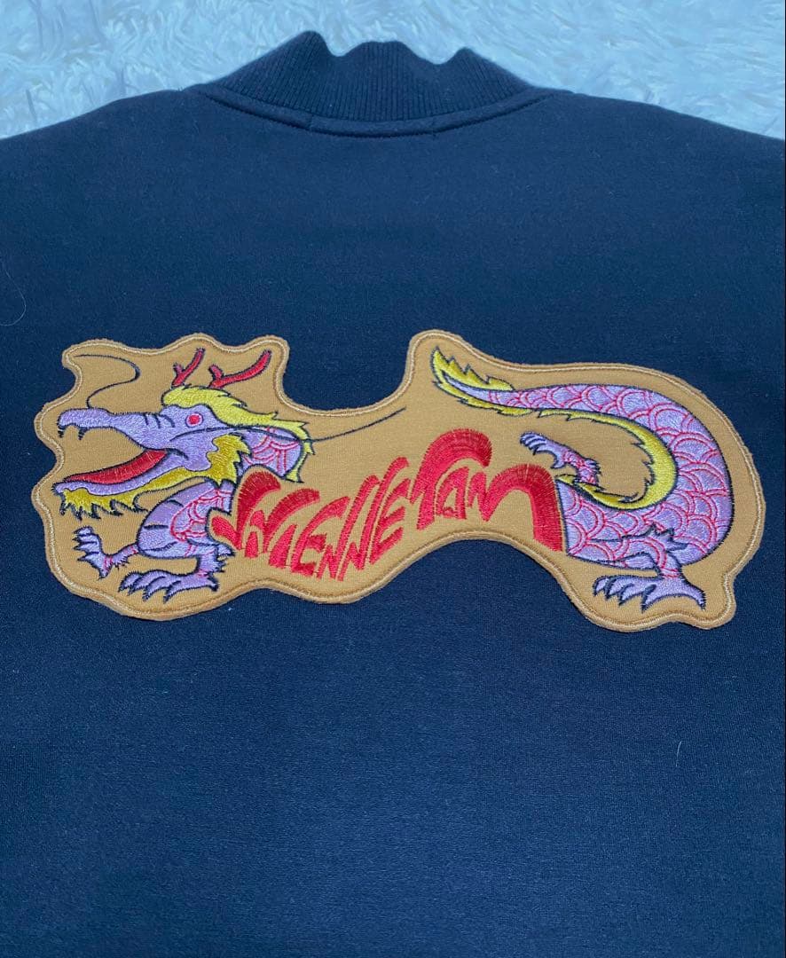 ヴィヴィアンタム　美品　チャイナボタン　ブルゾン　アウター　ドラゴン