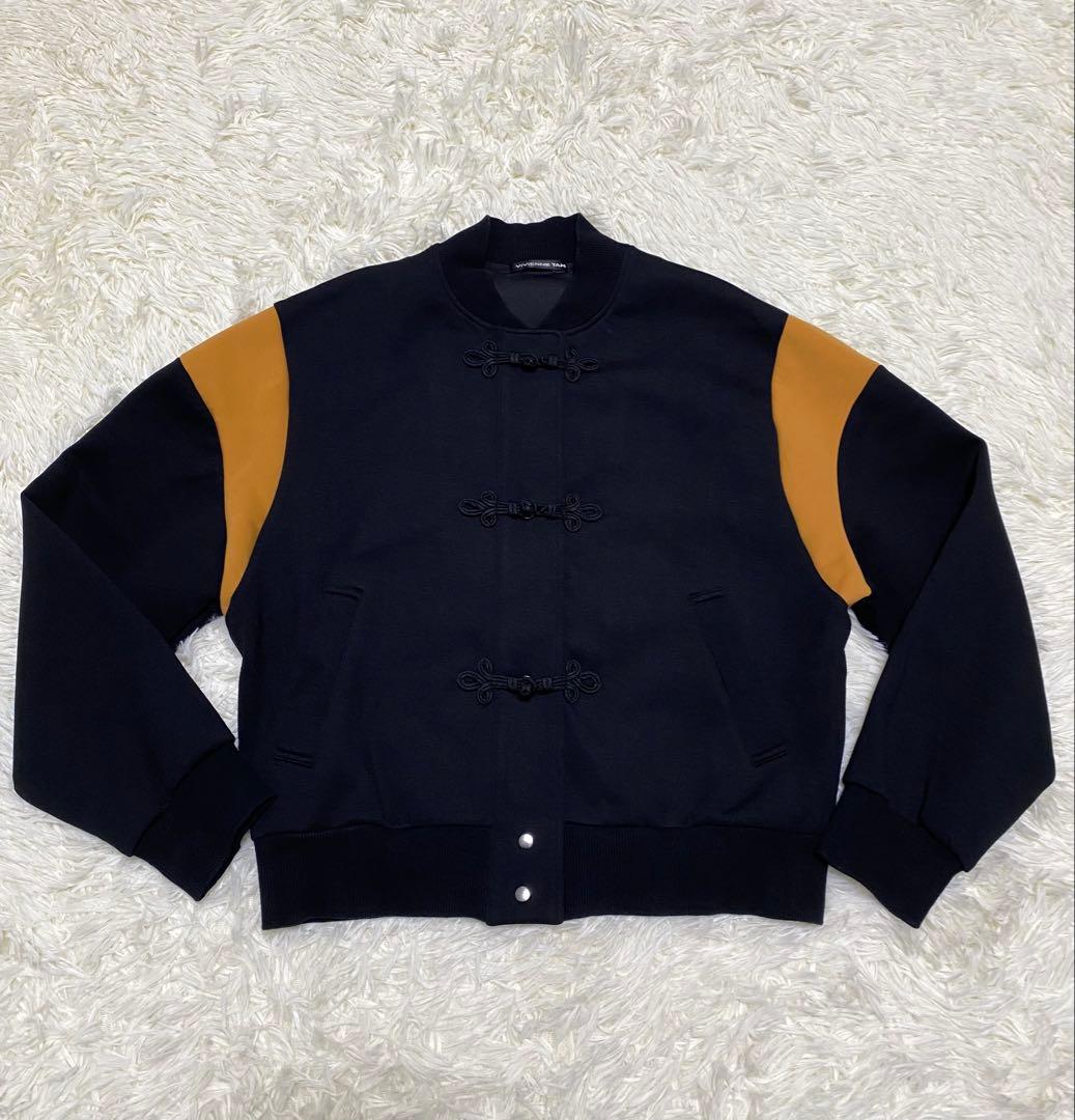 ヴィヴィアンタム　美品　チャイナボタン　ブルゾン　アウター　ドラゴン