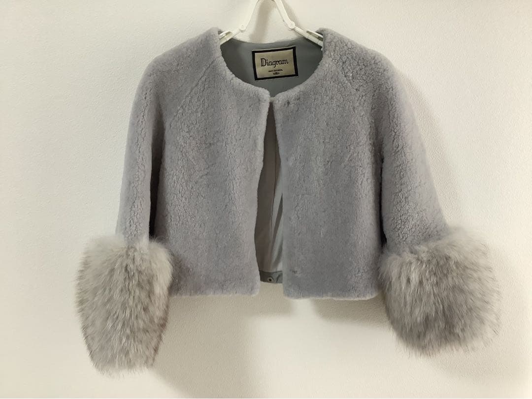 ダイアグラム diagram ファー コート