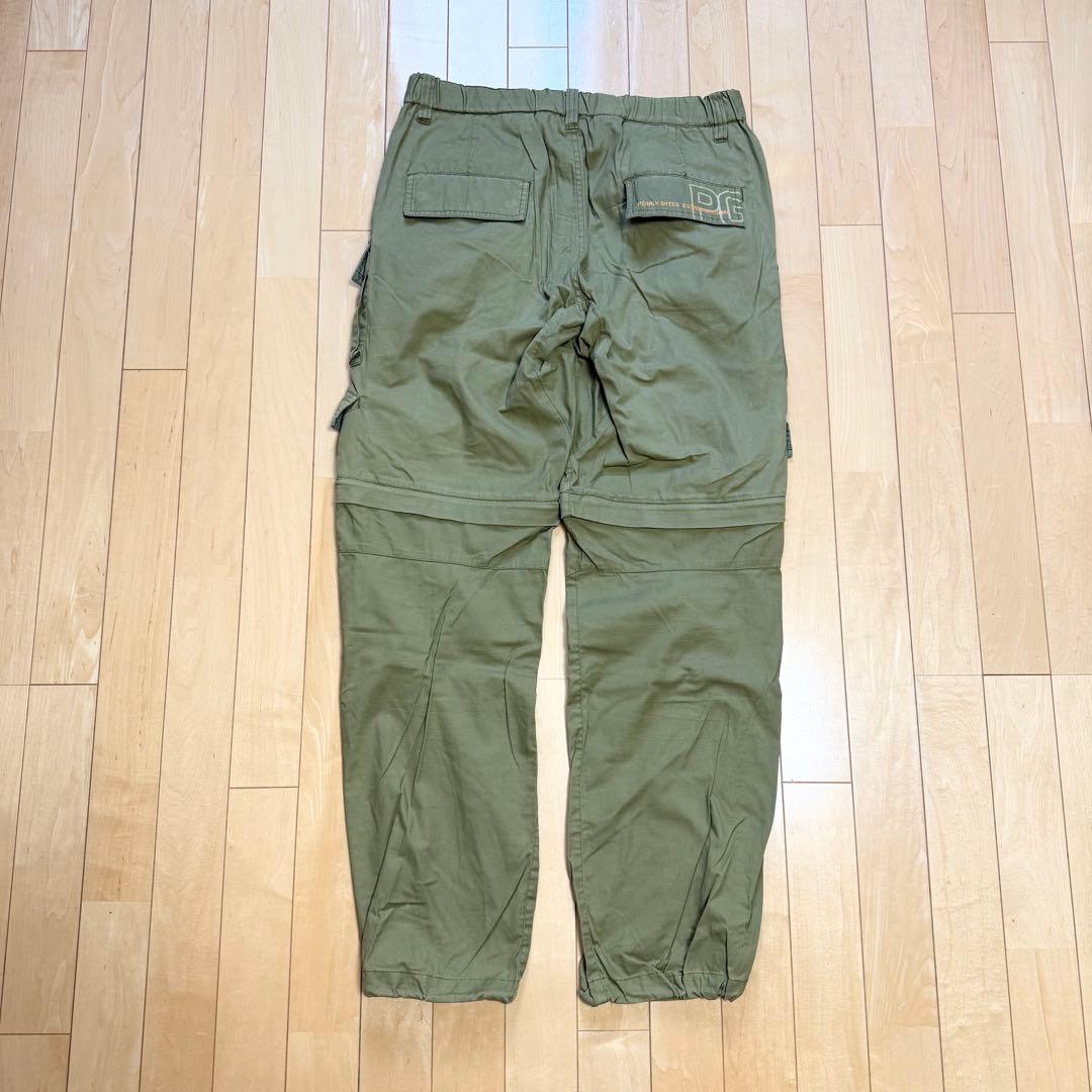 パーリーゲイツ ゴルフ カーゴパンツ ハーフパンツ オリーブ 2way 6