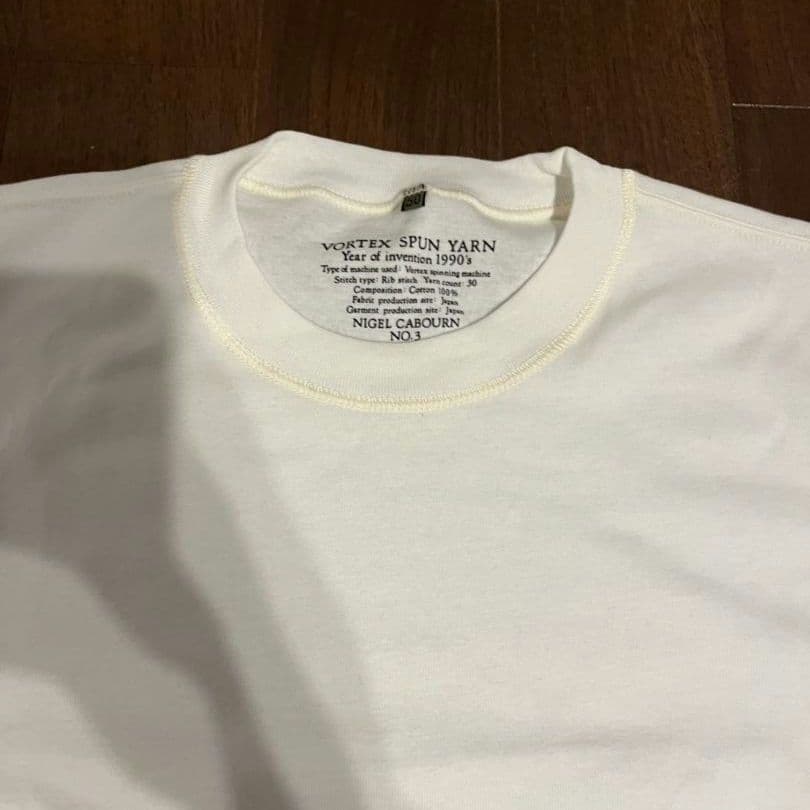 NIGEL GABOURN 3-Pack Gym Tees サイズ50 ホワイト