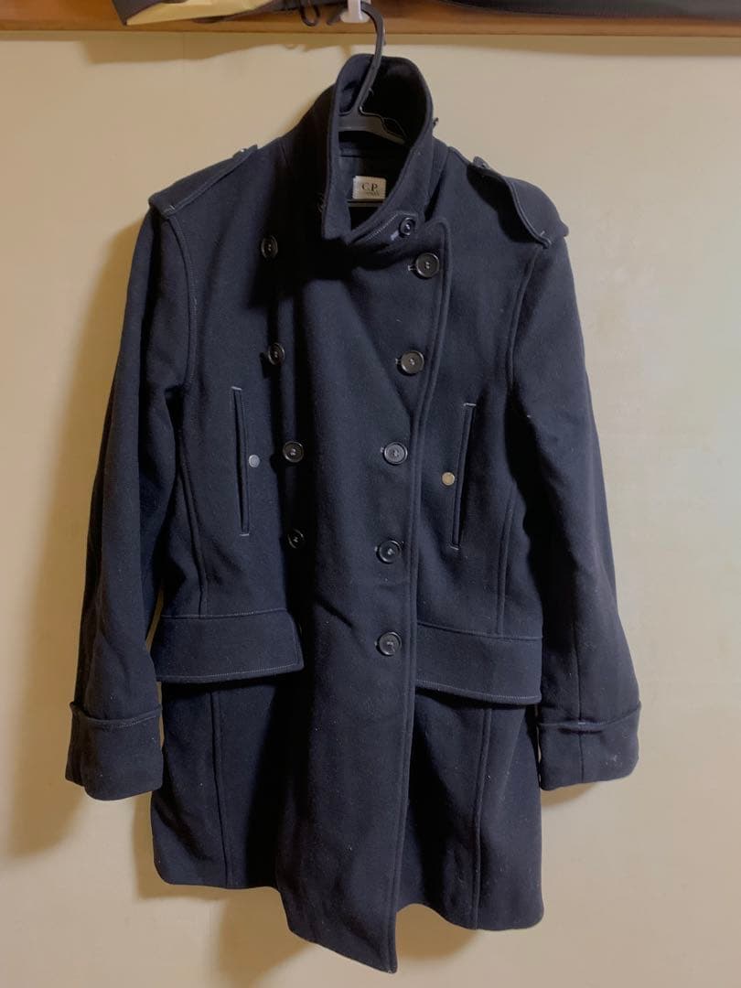CP COMPANY ブラック Pコート