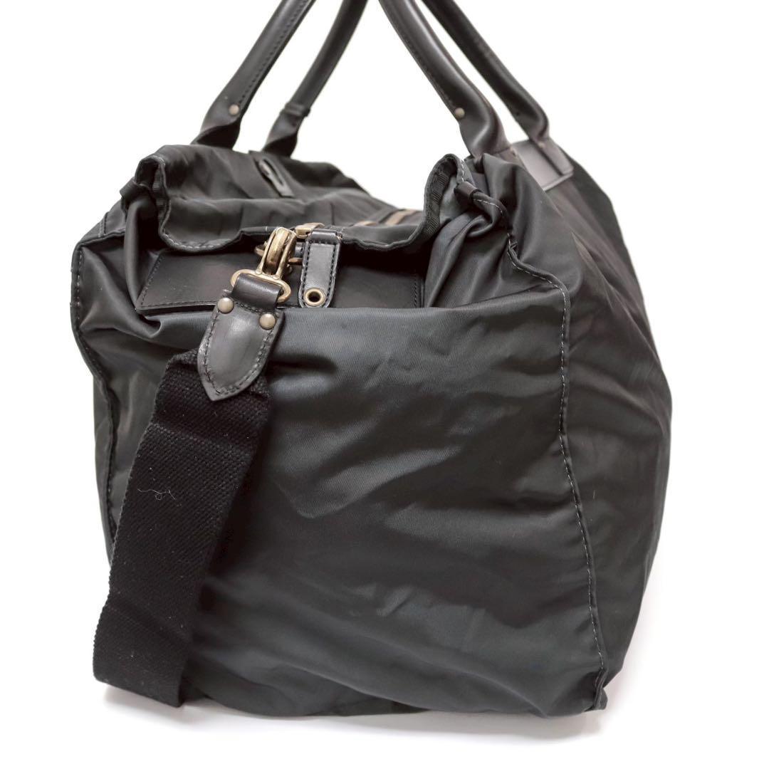 希少✨美品✨フェリージ ボストンバッグ P3/6 ダークグリーン ナイロン