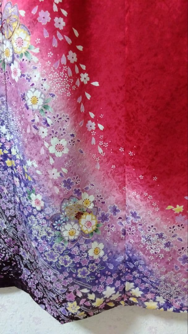 振袖リメイクドレス