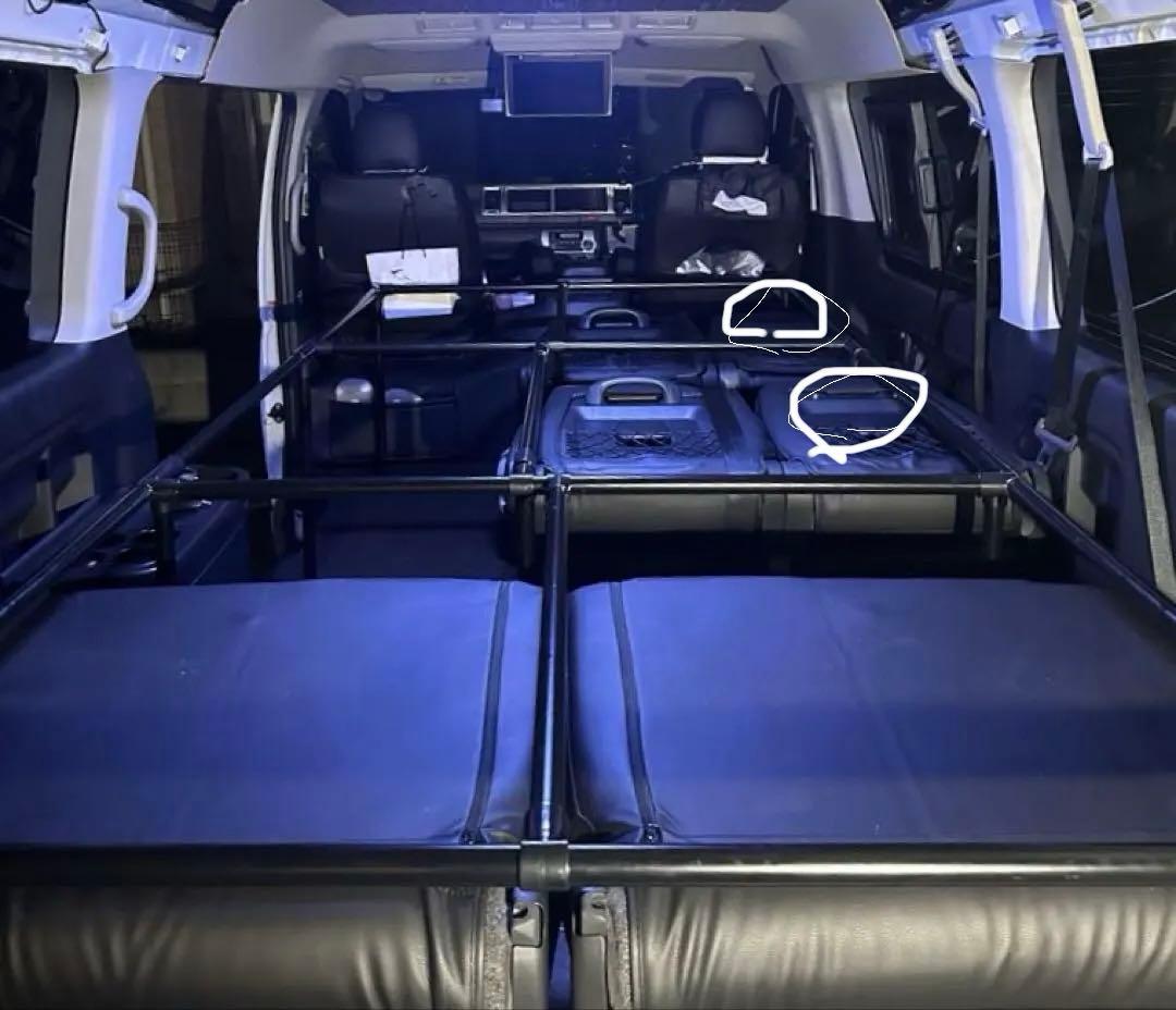 ハイエースワゴンGLベッドキットDIY