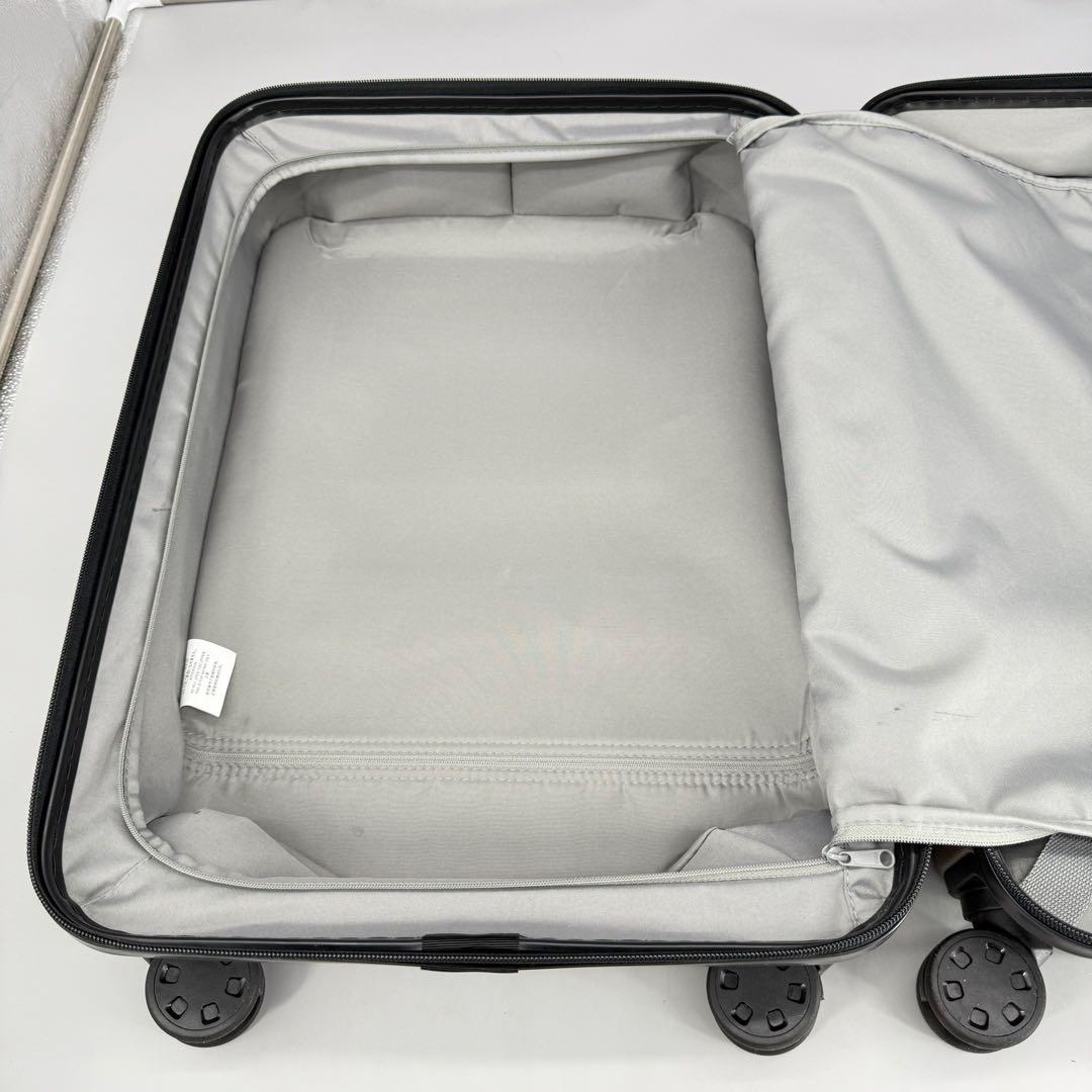 無印良品　4輪キャリーケース ベージュ　ゴールド　35L