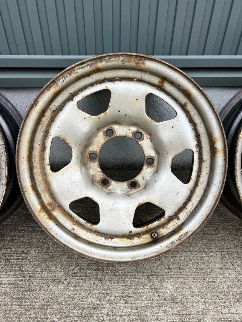 ランクル70 純正スチールホイール　ランドクルーザー鉄ちん