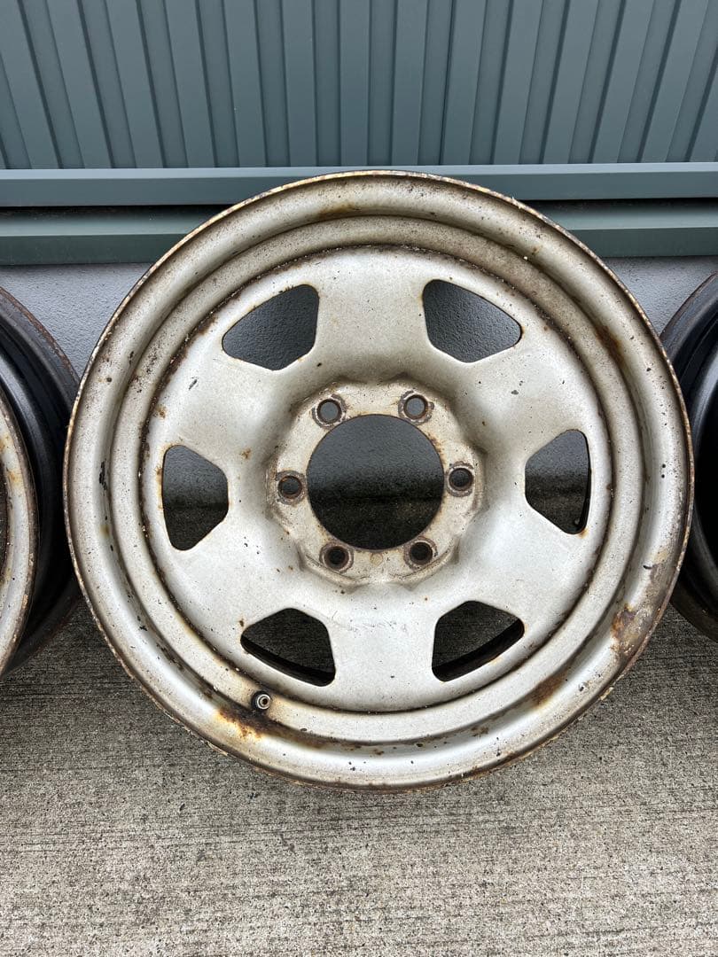 ランクル70 純正スチールホイール　ランドクルーザー鉄ちん