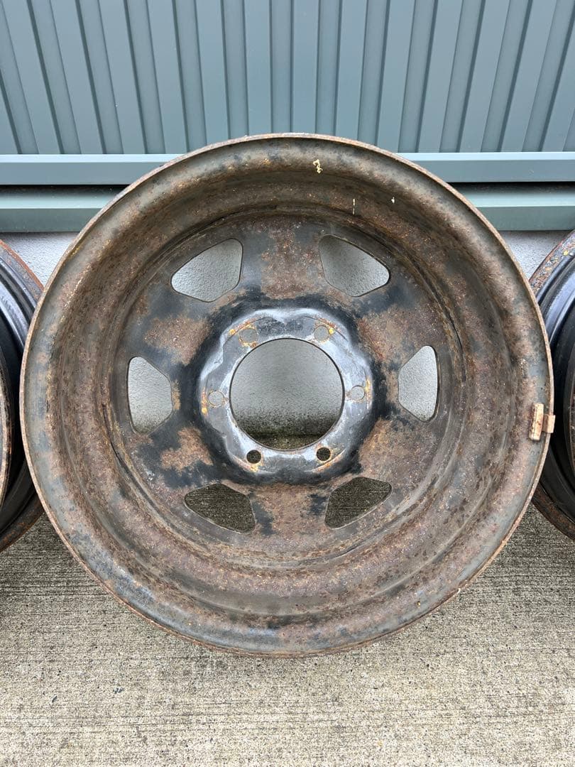 ランクル70 純正スチールホイール　ランドクルーザー鉄ちん