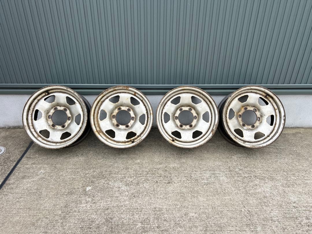 ランクル70 純正スチールホイール　ランドクルーザー鉄ちん