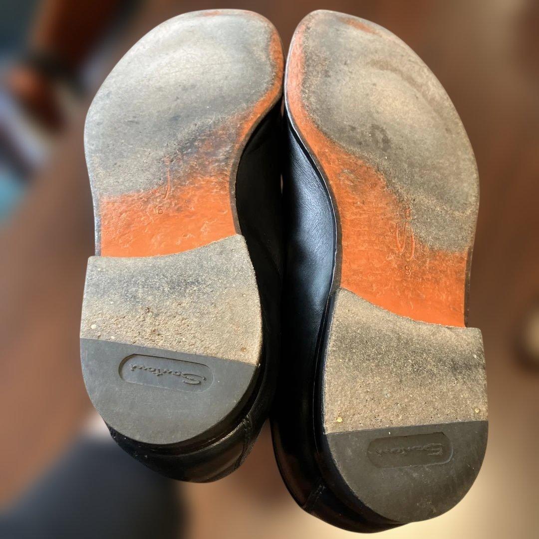 Santoni ブラック ローファー　UK8 箱、保存袋つき