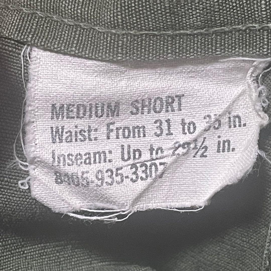 ジャングルファティーグパンツ　60s 米軍 ミリタリー ミディアムショート