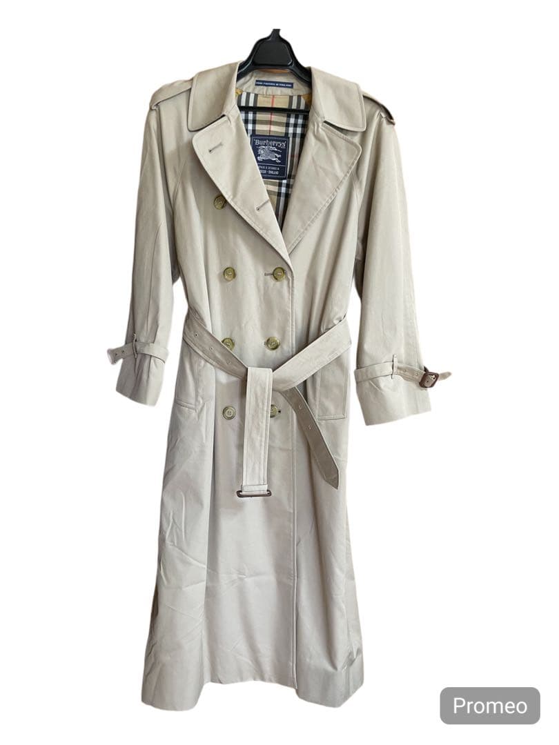 Burberry レディース　ヴィンテージトレンチコート　ロンドン