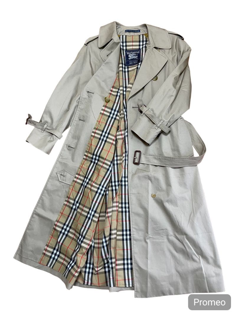 Burberry レディース　ヴィンテージトレンチコート　ロンドン