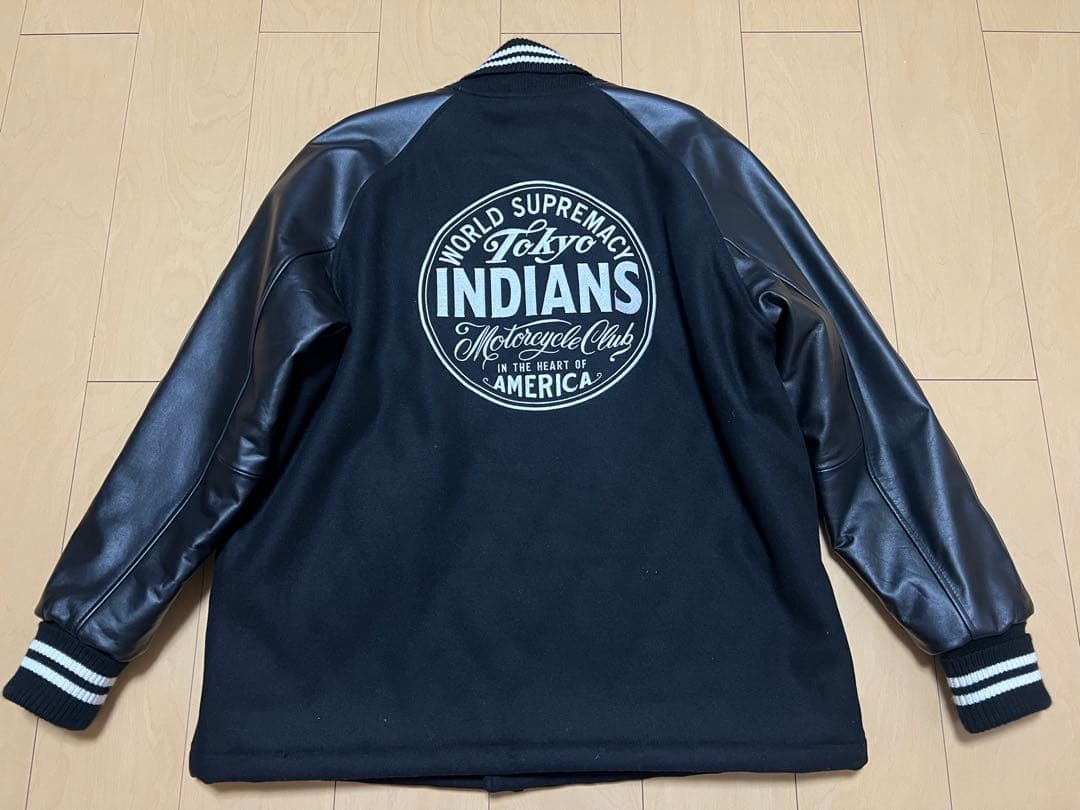L Tokyo Indians Varsity Jacket 東京インディアンズ
