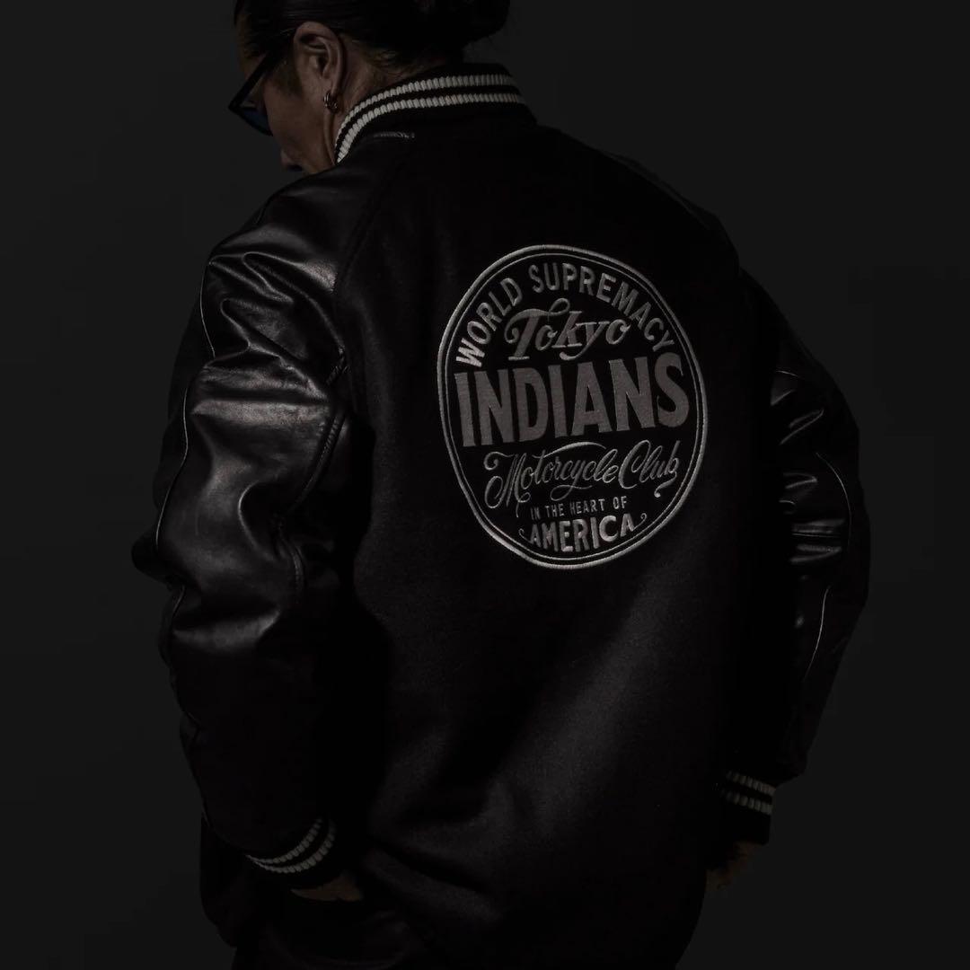 L Tokyo Indians Varsity Jacket 東京インディアンズ