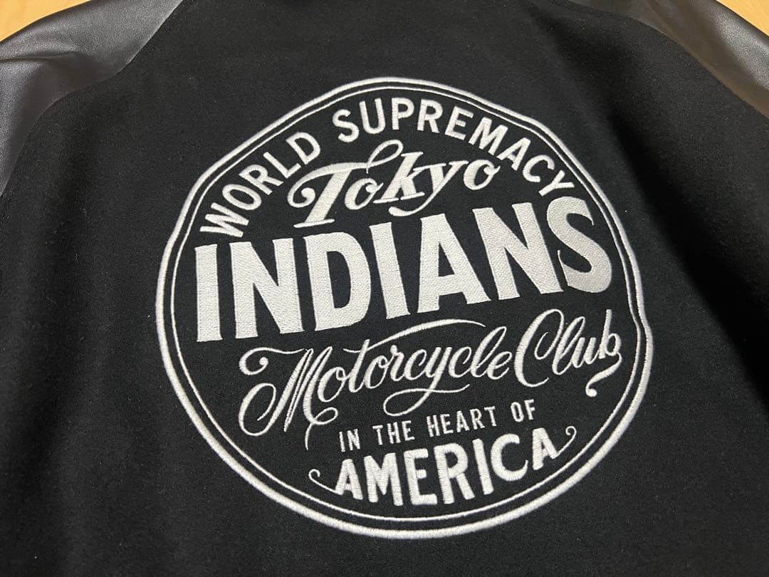 L Tokyo Indians Varsity Jacket 東京インディアンズ