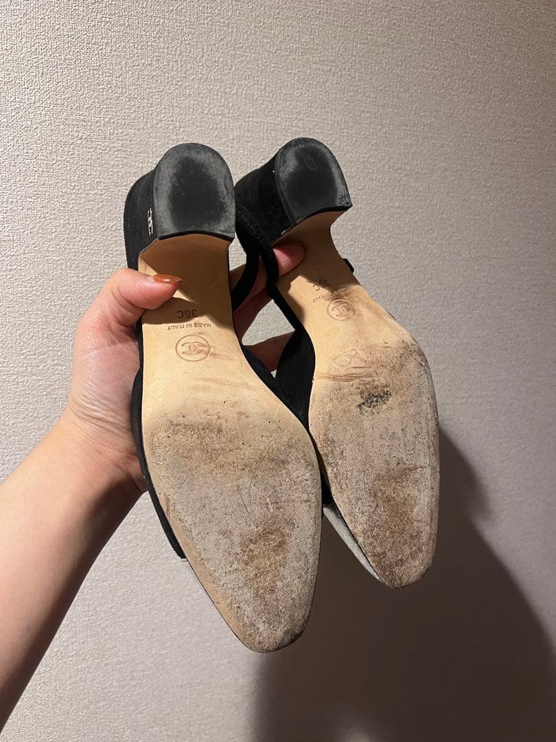 chanel パンプス