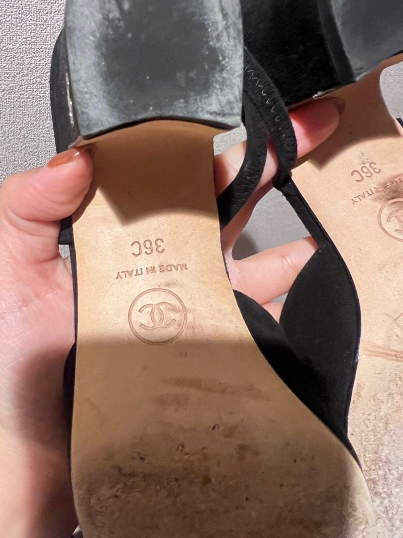 chanel パンプス
